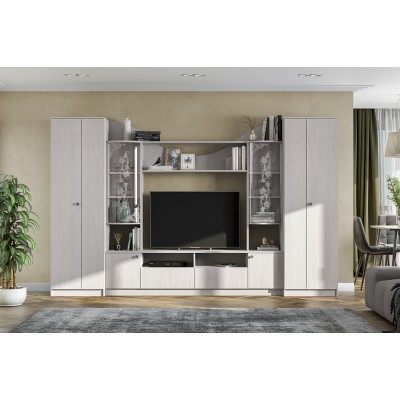 Стенка NN Мебель МГС 8 (Ясень анкор светлый)