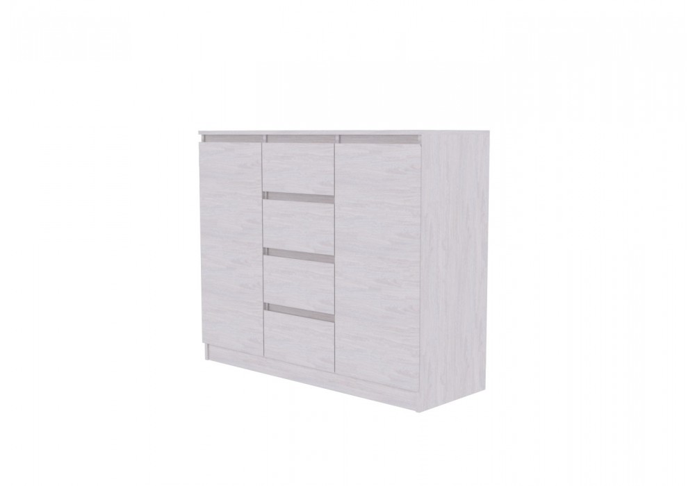 Комод SV-Мебель Бриз-1 (4 ящика, 2 створки) (ясень анкор светлый) в Минске Комод SV-Мебель Бриз-1 (4 ящика, 2 створки) (ясень анкор светлый)