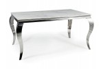 Стол обеденный SIGNAL PRINCE Ceramic Calacatta белый/хром 180/90 в Минске Стол обеденный SIGNAL PRINCE Ceramic Calacatta белый/хром 180/90