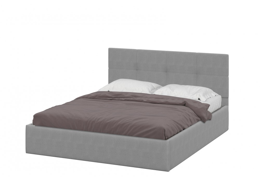 Кровать NN Мебель К №4 ,160/200 (серый)