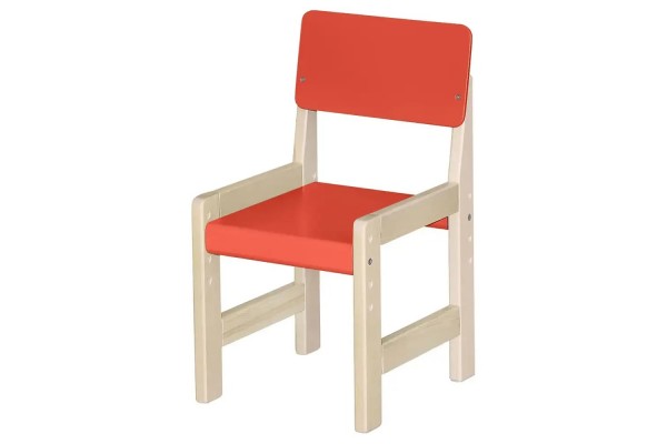 Стул детский регулируемый (красный) фабрика Элегия