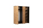 ШКАФ ДЛЯ ОДЕЖДЫ 51.15 ЛИБЕРТИ (4-Х ДВ.) (ОПОРА H=20ММ) Фабрика Олмеко