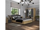 Модульная спальня Loft  (Дуб золотой/Антрацит) фабрика Интерлиния