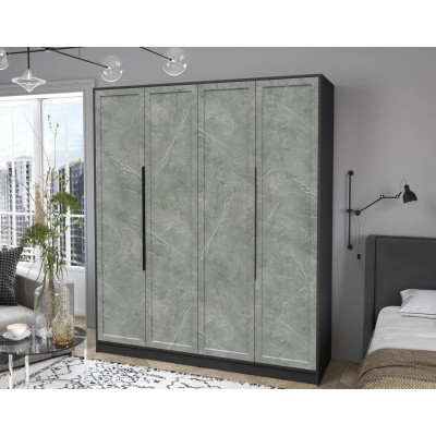 Шкаф комбинированный Концепт Тренд КТ-Ш4 (Антрацит/Керамика) фабрика Интерлиния  