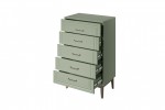 Комод 5 ящиков Гориция (Зелёный самшит)  фабрика Браво Мебель