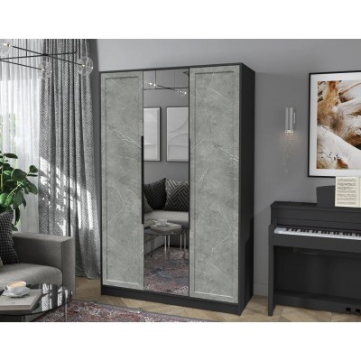 Шкаф комбинированный Концепт Тренд КТ-Ш3(З) (Антрацит/Керамика) фабрика Интерлиния  