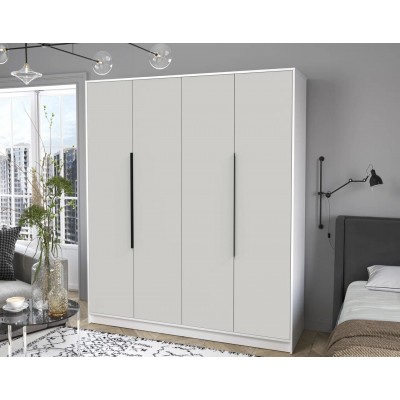 Шкаф комбинированный Концепт КТ-Ш4  (Белый/Персидский жемчуг) фабрика Интерлиния  