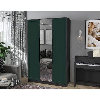 Шкаф комбинированный Концепт Тренд КТ-Ш3(З) (Антрацит/Изумруд) фабрика Интерлиния  