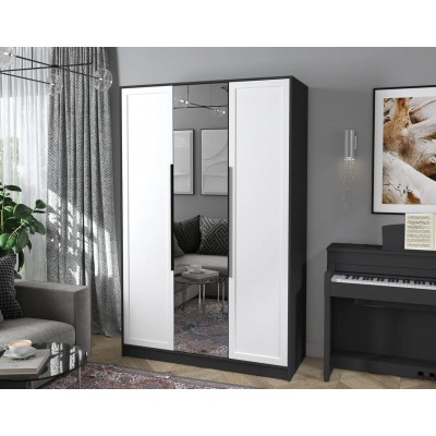 Шкаф комбинированный Концепт Тренд КТ-Ш3(З) (Антрацит/Белый) фабрика Интерлиния  