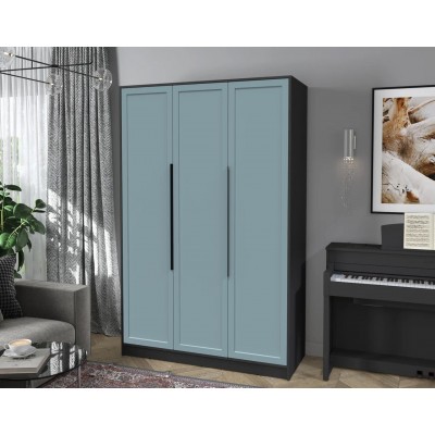 Шкаф комбинированный Концепт Тренд КТ-Ш3 (Антрацит/Океан) фабрика Интерлиния  