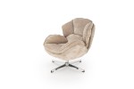 Кресло HALMAR GUIDO бежевый/хром в Минске Кресло HALMAR GUIDO бежевый/хром