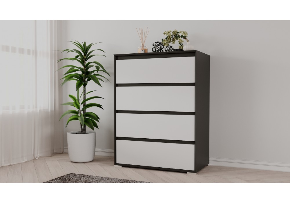 Комод Aleksa RG-04 (Кобальт/Белый премиум) фабрика Рэйгрупп в Минске Комод Aleksa RG-04 (Кобальт/Белый премиум) фабрика Рэйгрупп