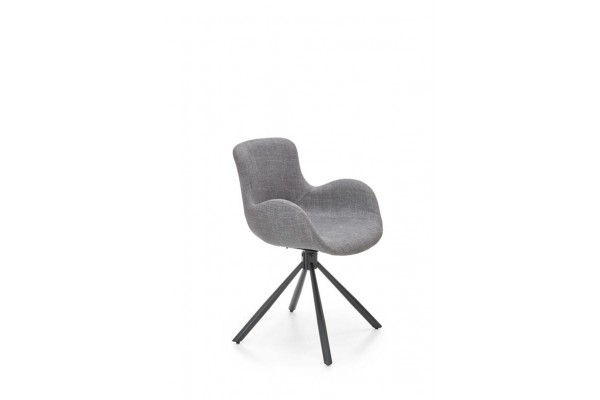 Стул HALMAR K475 (серый/черный)