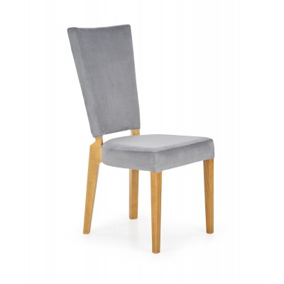 Стул HALMAR ROIS (дуб медовый/серый) Стул HALMAR ROIS (дуб медовый/серый)
