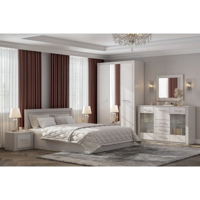 Спальня МС "ГАММА 20" SV-МЕБЕЛЬ (Ясень Анкор св./Сандал св.) 