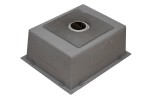 Кухонная мойка из нержавейки BLANTEK LS-5848HN Honeycomb Nano black (+ 500B40B)