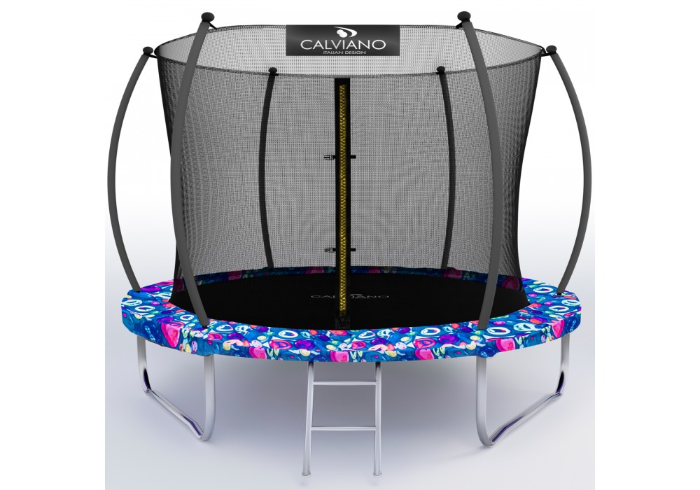 Батут пружинный с защитной сеткой Calviano 312 см - 10ft INSIDE master smile в Минске Батут пружинный с защитной сеткой Calviano 312 см - 10ft INSIDE master smile