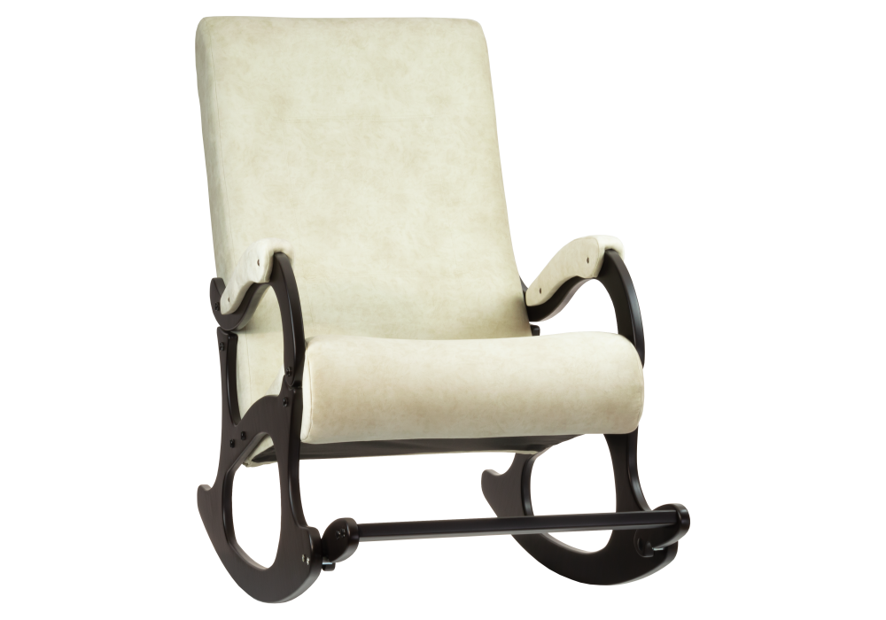 Кресло-качалка Бастион-4-2 арт.Goya bone Ноги венге в Минске Кресло-качалка Бастион-4-2 арт.Goya bone Ноги венге