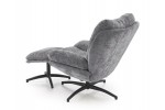 Комплект HALMAR PESTO (кресло+подставка для ног) серый в Минске Комплект HALMAR PESTO (кресло+подставка для ног) серый