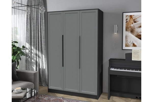 Шкаф комбинированный Концепт Тренд КТ-Ш3 (Антрацит/Серый) фабрика Интерлиния