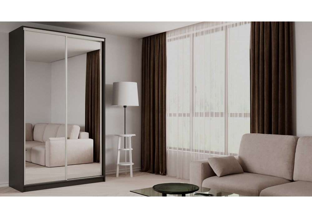 Шкаф-купе Elgon KKX 01 (Кобальт/Хром) фабрика Рэйгрупп в Минске Шкаф-купе Elgon KKX 01 (Кобальт/Хром) фабрика Рэйгрупп