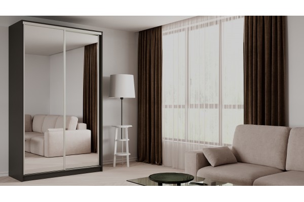 Шкаф-купе Elgon KKX 01  (Кобальт/Хром)  фабрика Рэйгрупп