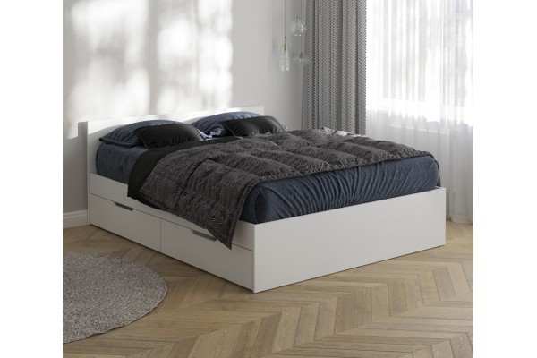 Кровать Анеси-23 (Белый)  фабрика Интерлиния