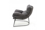 Кресло HALMAR VOLKER темно-серый/черный в Минске Кресло HALMAR VOLKER темно-серый/черный