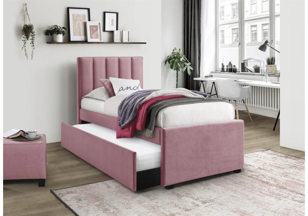 Кровать HALMAR RUSSO розовый, 90/200 в Минске Кровать HALMAR RUSSO розовый, 90/200