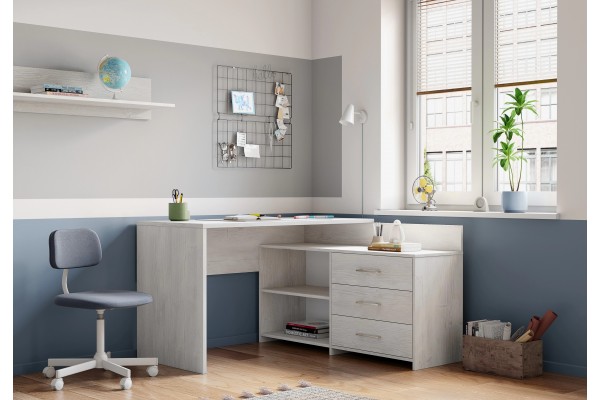 Стол письменный Кросс ИВ-120.01 (Сосна Каньон)