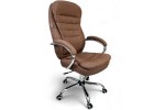 Офисное кресло Calviano (VIP-Masserano) Коричневая ткань