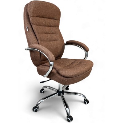 Офисное кресло Calviano (VIP-Masserano) Коричневая ткань
