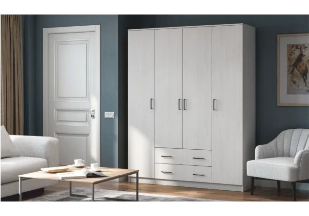 Шкаф NN Мебель ШК 1 (Ясень Анкор Светлый) в Минске Шкаф NN Мебель ШК 1 (Ясень Анкор Светлый)