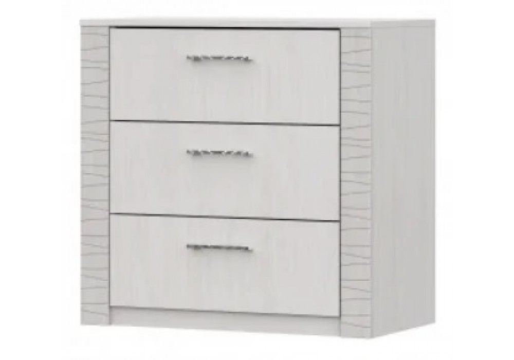 Комод на 3 ящика Гамма 20 (Серия №4) Ясень анкор светлый / Сандал светлый в Минске Комод на 3 ящика Гамма 20 (Серия №4) Ясень анкор светлый / Сандал светлый