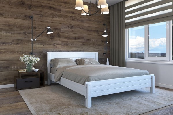 Кровать Рейма (Белый античный) фабрика Браво Мебель