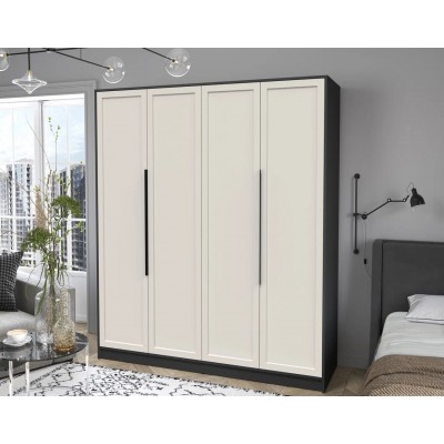 Шкаф комбинированный Концепт Тренд КТ-Ш4 (Антрацит/Кашемир) фабрика Интерлиния  