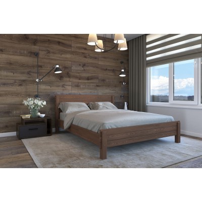 Кровать Рейма (Дуб коньяк) фабрика Браво Мебель