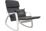 Кресло-качалка Calviano Comfort 1 серое в Минске Кресло-качалка Calviano Comfort 1 серое