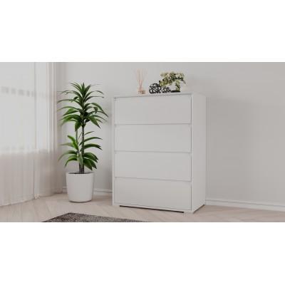 Комод Aleksa RG-04  (Белый премиум)  фабрика Рэйгрупп