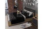 Модульная спальня Loft  (Дуб золотой/Антрацит) фабрика Интерлиния