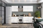Кухонный гарнитур NN Мебель Токио (2000) Серия 3 (Белый текстурный/Дуб Сонома) в Минске Кухонный гарнитур NN Мебель Токио (2000) Серия 3 (Белый текстурный/Дуб Сонома)