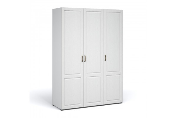 Распашной шкаф Лацио 3дв без зеркал (Белое дерево)  фабрика Империал 