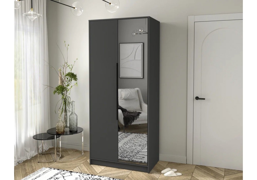 Шкаф комбинированный Концепт КТ-Ш2(З) (Антрацит) фабрика Интерлиния в Минске Шкаф комбинированный Концепт КТ-Ш2(З) (Антрацит) фабрика Интерлиния