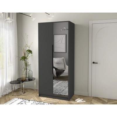 Шкаф комбинированный Концепт  КТ-Ш2(З) (Антрацит) фабрика Интерлиния  