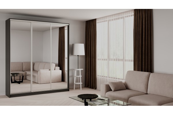 ШКАФ-КУПЕ ELGON KKX 05 (Кобальт/Хром)  фабрика Рэйгрупп