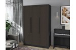 Шкаф комбинированный Концепт Тренд КТ-Ш3 (Антрацит/Дуб Английский) фабрика Интерлиния