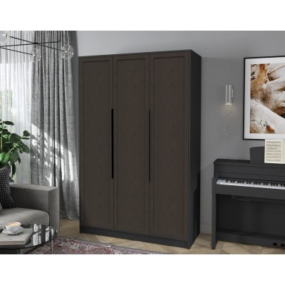 Шкаф комбинированный Концепт Тренд КТ-Ш3 (Антрацит/Дуб Английский) фабрика Интерлиния  