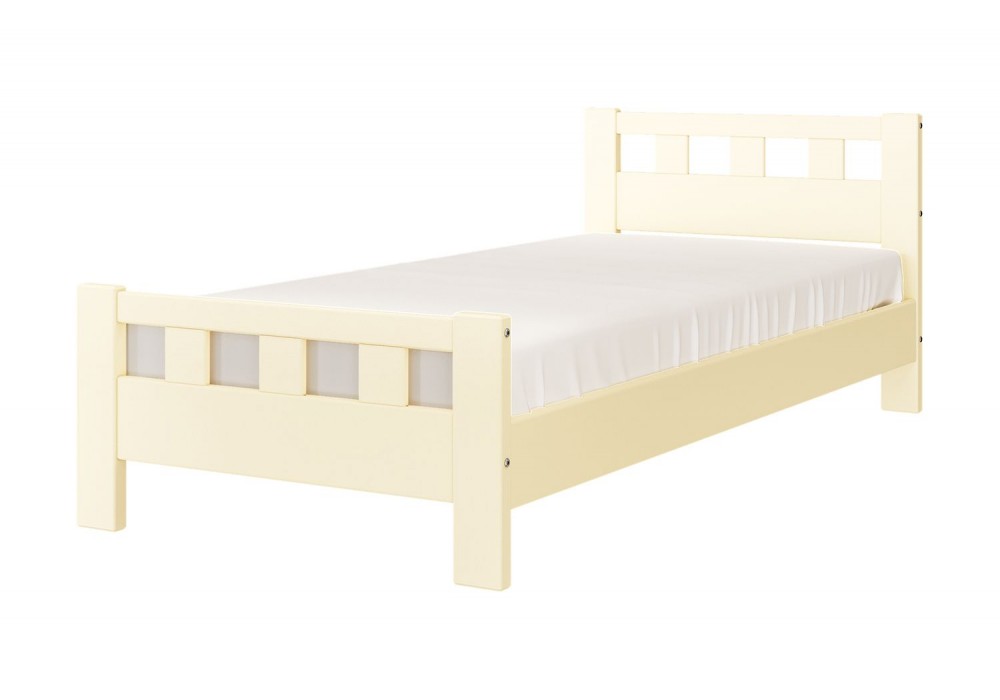 Кровать "Вероника-2"   900 Слоновая кость в Минске Кровать "Вероника-2"   900 Слоновая кость