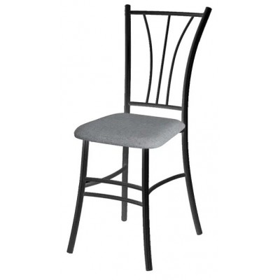 Стул ВВР Трилогия серый/черный, рогожка Стул ВВР Трилогия серый/черный, рогожка