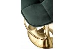 Стул барный HALMAR H120 темно-зеленый/золотой в Минске Стул барный HALMAR H120 темно-зеленый/золотой